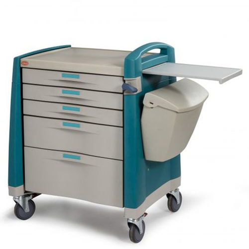 Carrinho de emergência - Dressing - BNT - para hospital / para curativos / coletor de lixo
