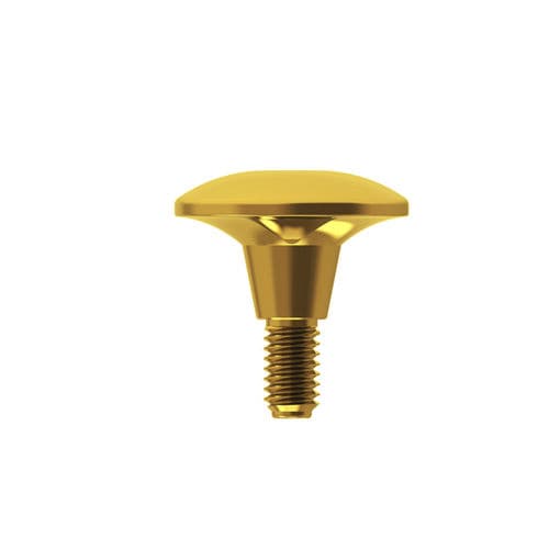 Pilar de cicatrização em titânio - HASTHA series - NTA IMPLANT - curto / de parafuso