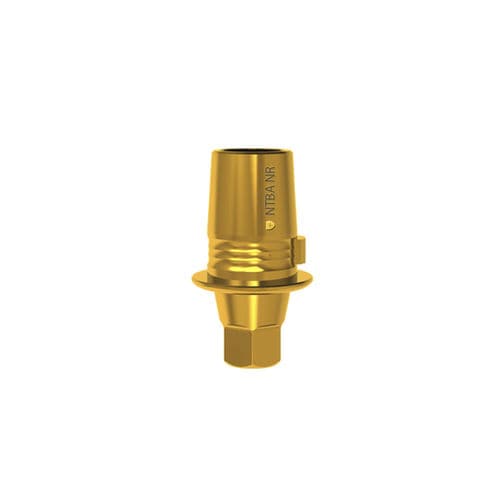 Pilar para implante em titânio - OAA NTBA series - NTA IMPLANT - de hexágono interno / reto / curto