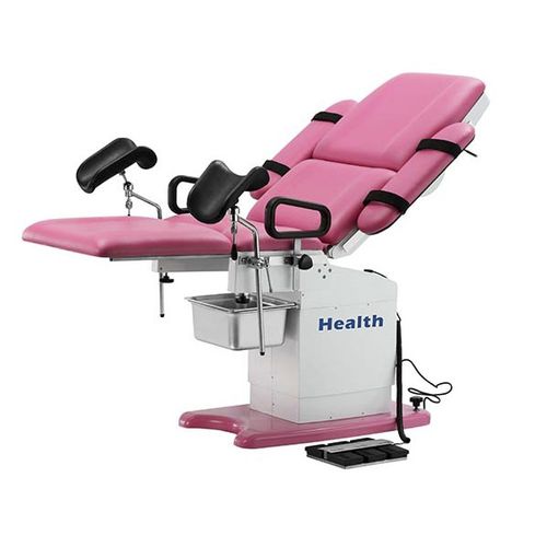 Mesa para exame ginecológico - FD-G-1 - Shanghai Wanyu Medical Equipment - elétrica / com altura regulável / com encosto regulável