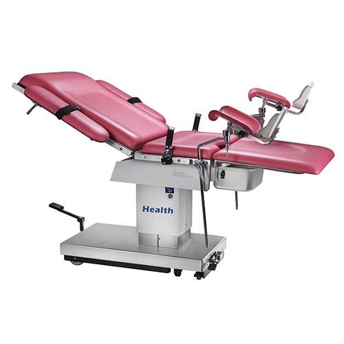 Cadeira de parto hidráulica - TF - Shanghai Wanyu Medical Equipment - com rodízios / com apoio para pernas / com apoios de braços