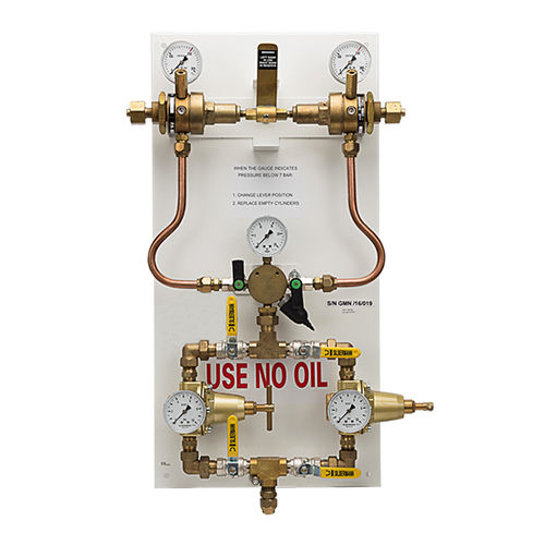 Manifold para gases médicos - LEO-MN - Silbermann Technologies - automático / de aprovisionamento / inversor de débito