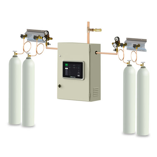 Manifold para gases médicos - Mazor-AU - Silbermann Technologies - automático / de aprovisionamento / inversor de débito