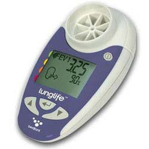 Espirômetro eletrônico - LungLife - coVita - portátil de mão / para fisioterapia respiratória / para uso domiciliar