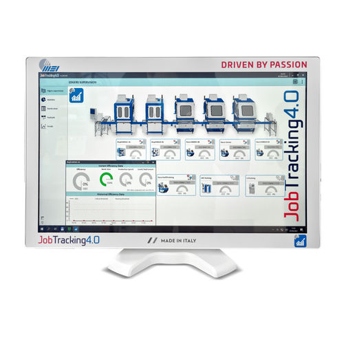 Sistema de gestão e localização de dados - JobTracking4.0 - MEI System - de informação / para o setor médico / para tablet