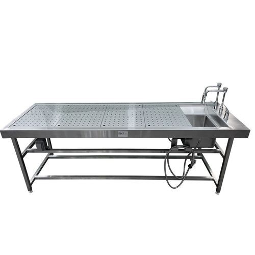 Pia para embalsamamento em aço inoxidável - PMT Scientific - com ventilação