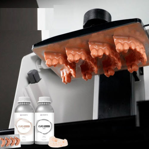 Material dentário em resina acrílica - CURO Element - Ackuretta Technologies LLC - para restauração dentária / para laboratório de prótese dentária / para impressão 3D