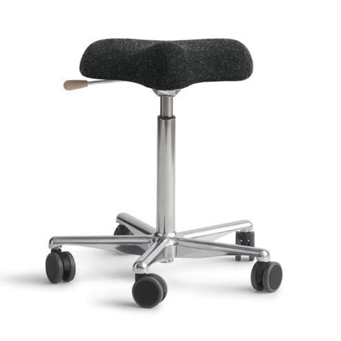 Mocho odontológico - ReForm Office - Dynamostol - com altura regulável / com rodízios / preto
