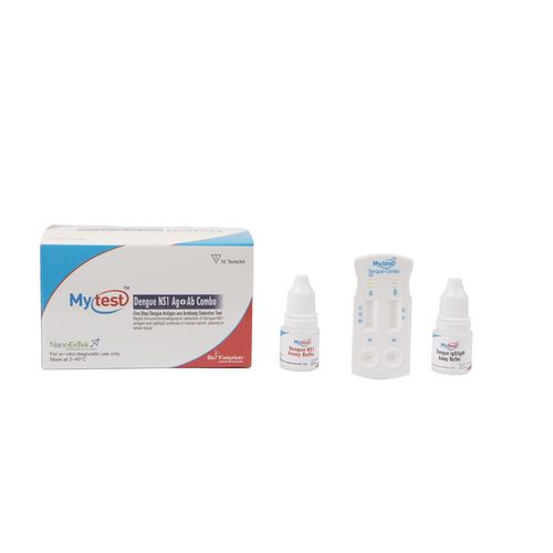 Kit de teste da dengue - Mytest - Biofootprints Healthcare Pvt Ltd - de anticorpos / de antígeno / de IgG