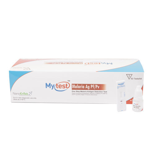 Kit de teste da malária - Mytest - Biofootprints Healthcare Pvt Ltd - de antígeno / de Plasmodium / de sangue