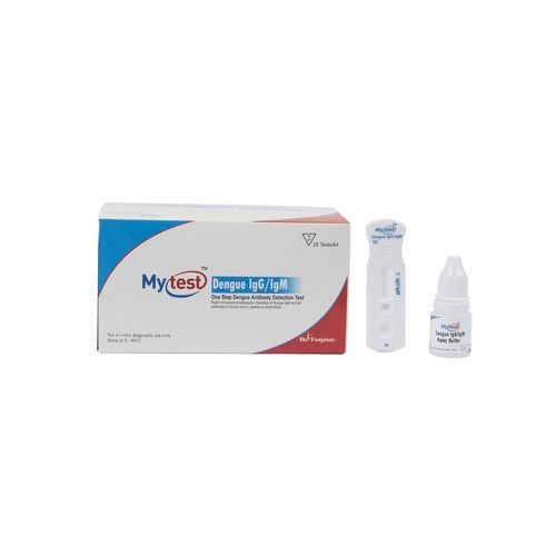 Kit de teste de anticorpos - Mytest - Biofootprints Healthcare Pvt Ltd - da dengue / de IgG / de imunoglobulinas M