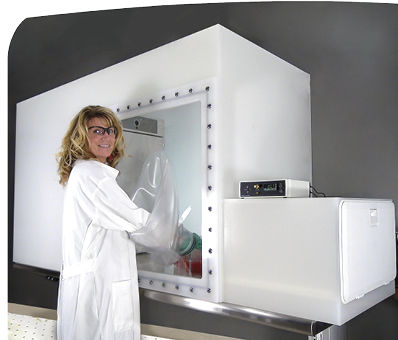 Incubadora de laboratório de CO2 - I-GLOVE - BioSpherix Ltd. - de O2 / para cultura de células / de piso