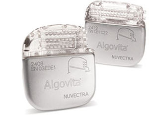 Neuroestimulador implantável - Algovita® SCS - Nuvectra - medular / programável sem fio