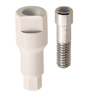 Pilar para implante em PEEK - WINSCAN® - BioSAF IN - reto