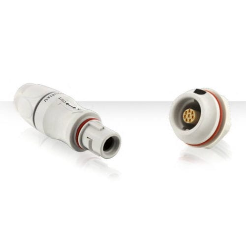 Conector coaxial - JMX Series - SOURIAU - para dispositivos médicos / em material plástico / à prova de água