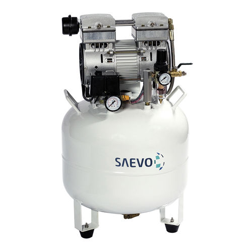 Compressor para odontologia - BioQualy - SAEVO - de pistão / para 1 consultório / sem óleo