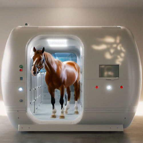 Cápsula hiperbárica veterinária para cavalos - HP2000 - Shanghai Baobang Medical Equipment