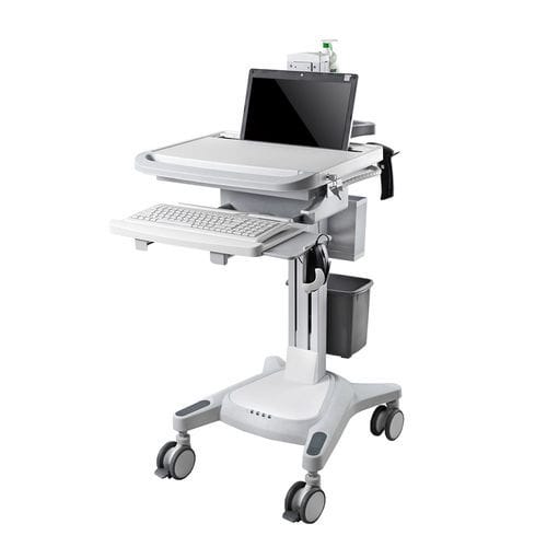 Carrinho para computador médico-hospitalar - FG-H-10 - Fangge Medical - móvel / modular / com sistema de segurança