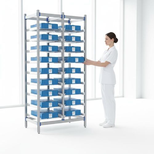 Estante modular - FG-L-4009F02 - Fangge Medical - para caixas / para cestos / para farmácia