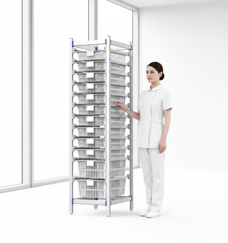 Estante modular - FG-P-4012F01 - Fangge Medical - para caixas / para cestos / para farmácia