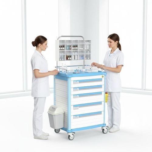 Carrinho de anestesia - FG-C-01 - Fangge Medical - para hospital / para instrumental / para porta-comprimidos
