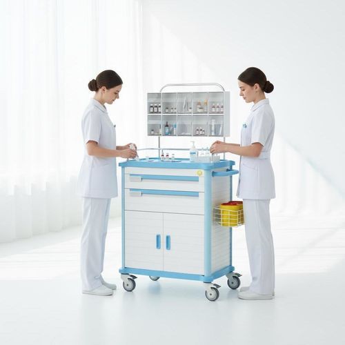 Carrinho para hospital - FG-C-04 - Fangge Medical - de anestesia / para instrumental / para porta-comprimidos