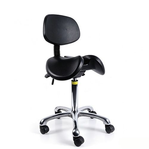Mocho de laboratório - FG181152 - Fangge Medical - com altura regulável / pneumático / com encosto