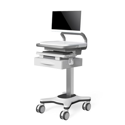 Carrinho para computador para painel PC - FG-H-01 - Fangge Medical - Point of Care (PoC) / com bateria / com gavetas