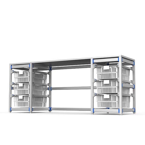 Estação de trabalho para enfermagem - FG-P-403F02 - Fangge Medical - com prateleiras / modular / de mesa