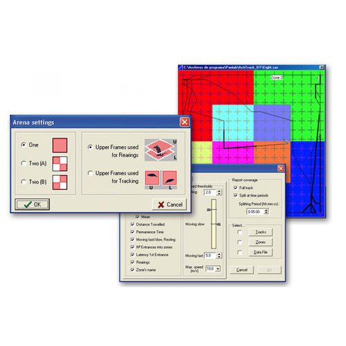 Software para pesquisa com animais - ACTITRACK  - Panlab - de análise / de gestão de dados / de criação de laudos