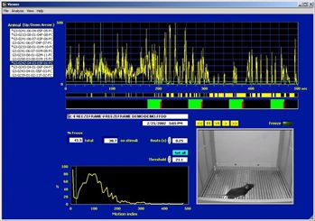 Software de análise - FREEZEFRAME 4 - Coulbourn Instruments - para pesquisa com animais