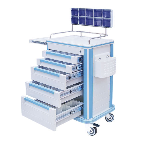 Carrinho de anestesia - HS-E-02 - Shandong HESOURCE Medical Equipment - hospitalar / para uso geral / de serviço