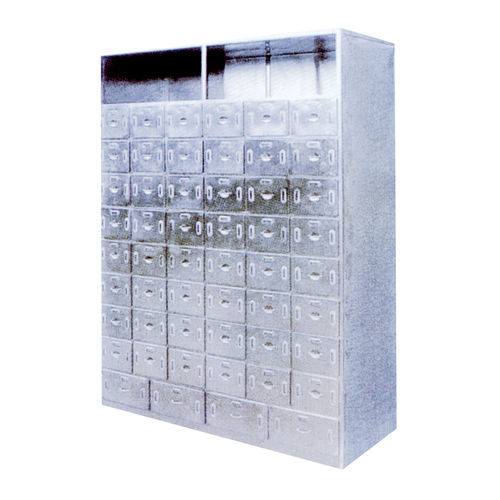 Armário para hospital - SS-HS-D08 - Shandong HESOURCE Medical Equipment - com prateleiras / com gavetas / de embutir