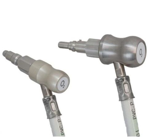 Tubo para gases médicos - PM0111E - GLOOR MEDICAL - em aço inoxidável / reto / flexível