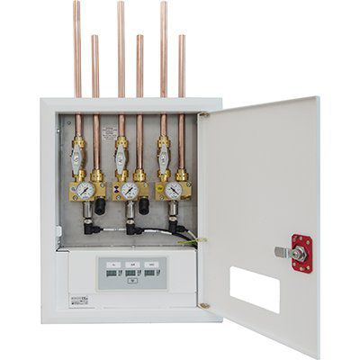 Válvula para gases medicinais - PM0139E - GLOOR MEDICAL - de vácuo / branca