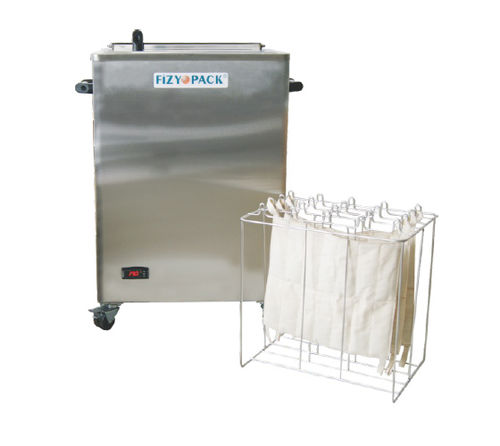 Aquecedor de compressas térmicas com carrinho - FIZYOPACK 7000 - Fizyomed