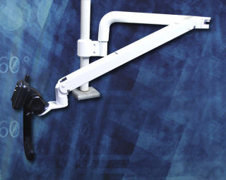 Braço de suporte para monitor para câmera - L-ARM-DCA - Lee Pin Enterprise - odontológico / de teto