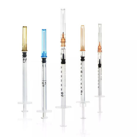 Seringa para vacinação - WEGO Medical - 1 ml / 0,5 ml / em polipropileno