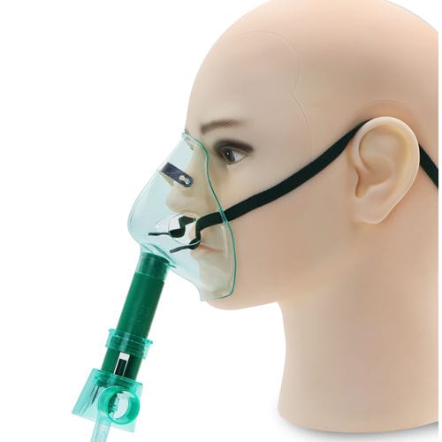 Máscara de oxigênio em PVC - WEGO Medical - transparente / Venturi