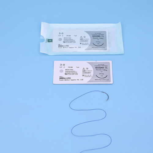Fio de sutura absorvível - PDO - WEGO Medical - para cirurgia geral / para cirurgia plástica / 6