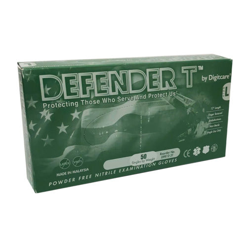 Luvas nitrílicas - Defender T™ - Digitcare Corporation - hospitalar / sem pó
