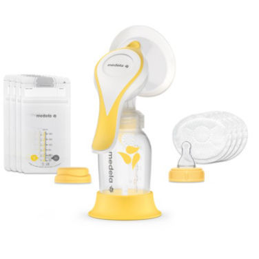 Bomba tira-leite manual - Harmony™ Essentials - MEDELA - compacta / em silicone