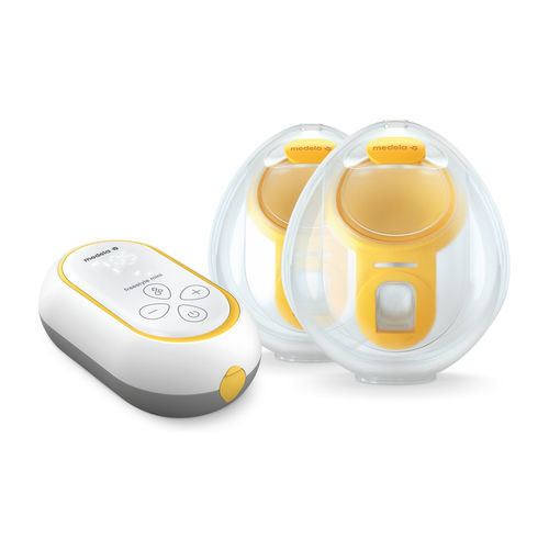 Bomba tira-leite a bateria - Freestyle&trade; Mini - MEDELA - com bateria recarregável / com kit de amamentação / com bomba dupla