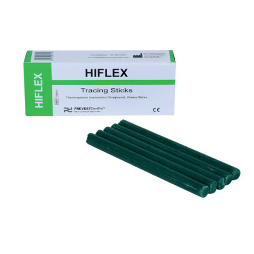 Material dentário em termoplástico - Hiflex  - PREVEST DENPRO LIMITED - para moldeira de impressão