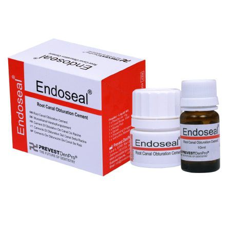 Cimento odontológico para obturação do canal radicular - ENDOSEAL - PREVEST DENPRO LIMITED - para selamento de canal radicular / de adesão química / líquido