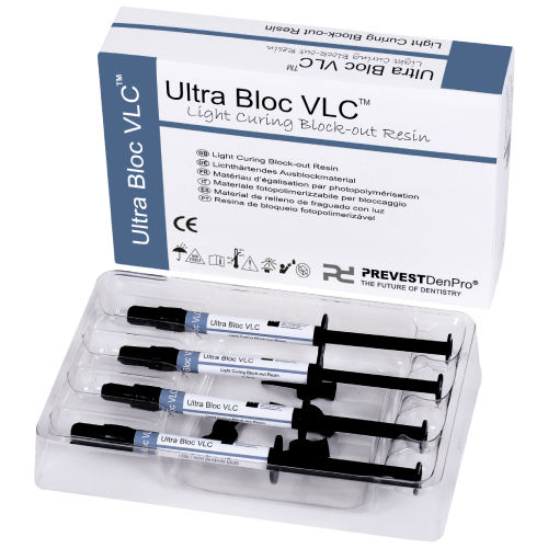 Material dentário em resina acrílica - Ultra Bloc VLC - PREVEST DENPRO LIMITED - para laboratório de prótese dentária / de clareamento dental / fotopolimerizável