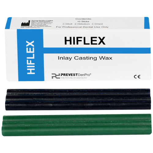 Material dentário em cera - Hiflex  - PREVEST DENPRO LIMITED - para pontes dentárias / para coroas dentárias / para inlays dentários