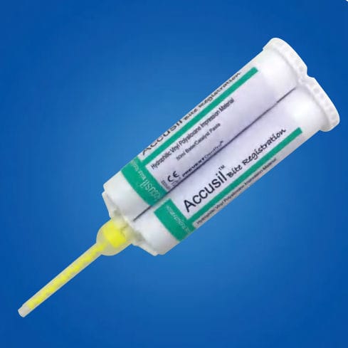 Material dentário de polivinilsiloxano - ACCUSIL BITE REGISTRATION - PREVEST DENPRO LIMITED - para pontes dentárias / para coroas dentárias / para sistemas de implantes
