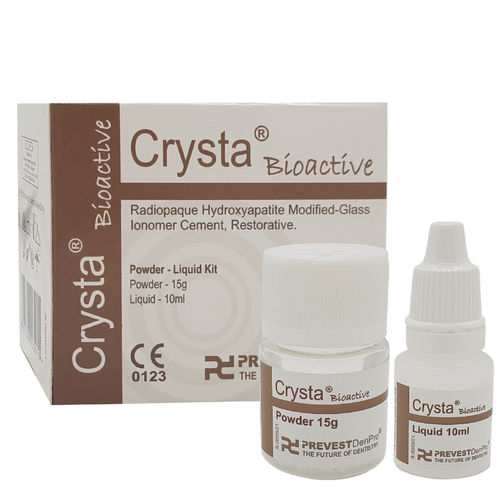 Cimento odontológico para restauração - Crysta® Bioactive - PREVEST DENPRO LIMITED - endodôntico / de ionômero de vidro / de adesão química