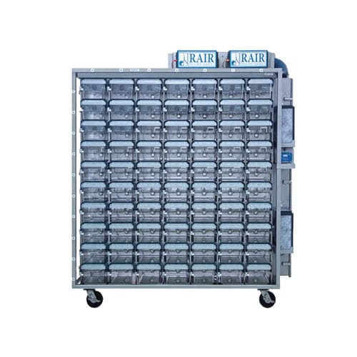 Jaula para experimentação animal para isolamento - World Cage 500™ - LAB PRODUCTS - para ratos / modular / com ventilação